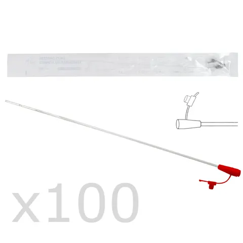 Cewnik sonda do karmienia CH4 (czerwony) ZARYS - 100 szt.