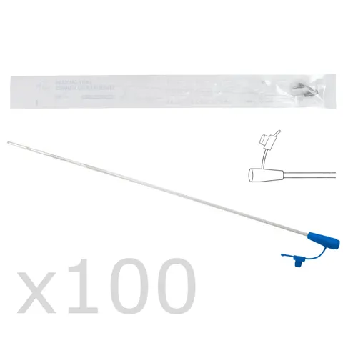 Cewnik sonda do karmienia CH8 (niebieski) ZARYS - 100 szt.