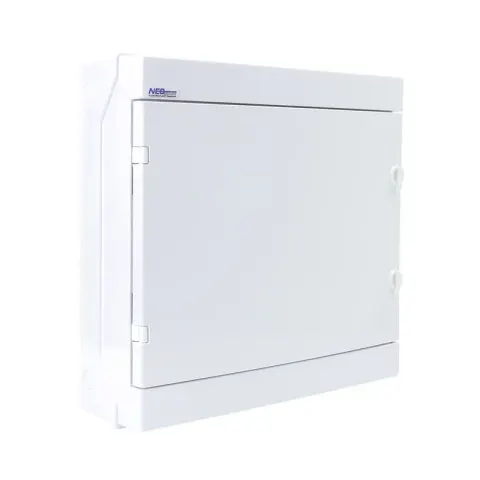 Rozdzielnica natynkowa IP65 36M 2x18M (białe drzwi), RH-36/2B