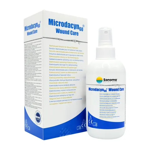 Microdacyn60® Wound Care - Roztwór do płukania i odkażania ran spray - 250ml