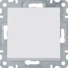 LUMINA Przycisk pojedynczy zwierny 10A 250V moduł biały; WL0110 HAGER