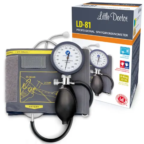 Ciśnieniomierz zegarowy zintegrowany Little Doctor LD-81