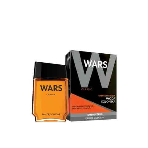 WARS CLASSIC Woda kolońska ENERGETYZUJĄCA, 90 ml