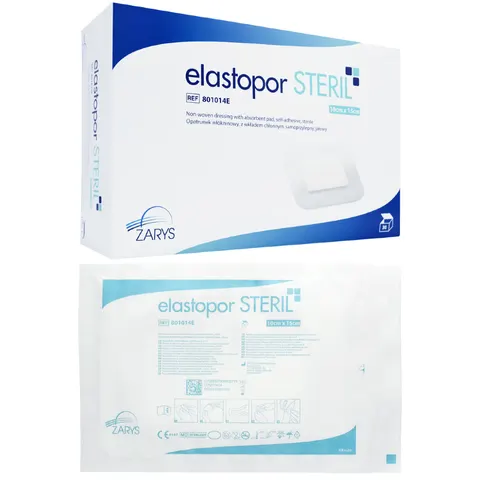 elastopor STERIL Plaster z opatrunkiem chłonnym 10x15 cm - 30 szt.