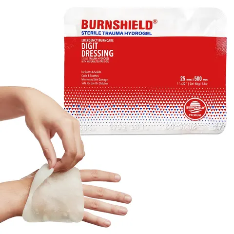 Burnshield® Digit Opatrunek hydrożelowy na piance 25mm x 500mm - 1 szt.