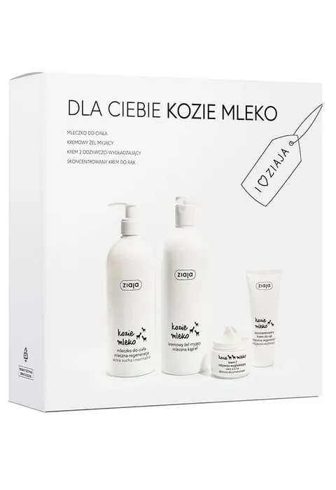ZIAJA Zestaw prezentowy KOZIE MLEKO