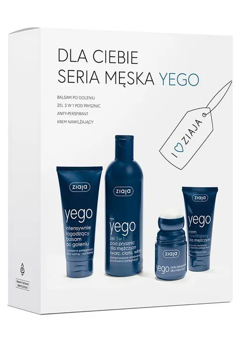 ZIAJA Zestaw prezentowy YEGO (seria męska)