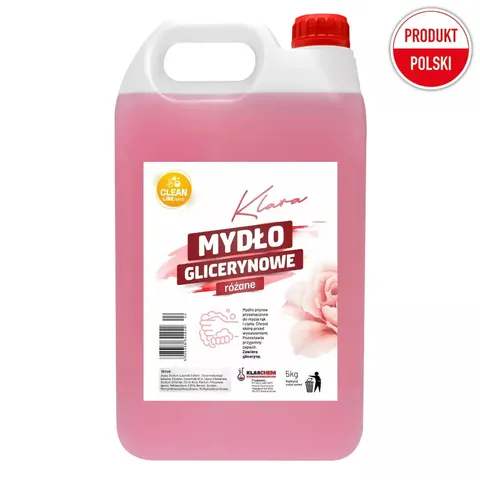 Glicerynowe mydło do rąk i ciała Klara RÓŻANE - 5L
