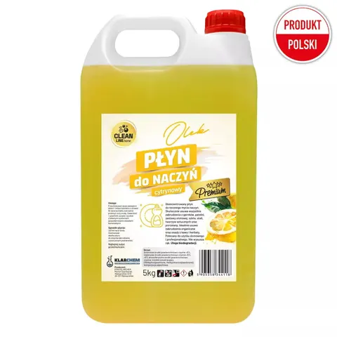 Płyn do naczyń Olek CYTRYNOWY - 5L