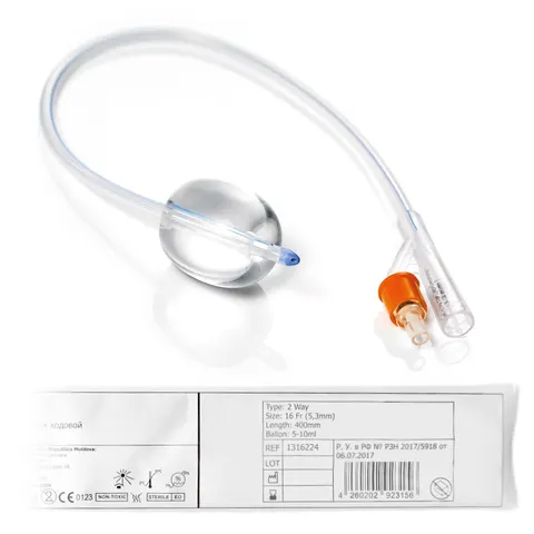 Cewnik FOLEYA 100% SILIKON dwudrożny VOGT MEDICAL - CH16 (REF: 1316224)