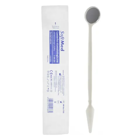 Lusterko stomatologiczne - szpatułka sterylne j.u. SoftMed - 1 szt.