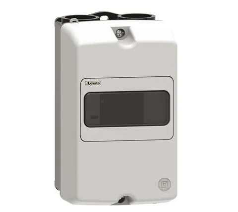 Obudowa do wyłączników silnikowych SM1P montaż na płycie IP65 szerokość 80mm w komplecie gumowa membrana SM1Z1701P; LOVATO ELECTRIC