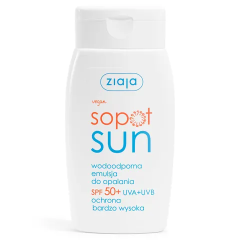 Ziaja SOPOT SUN wodoodporna emulsja do opalania SPF50 125ml