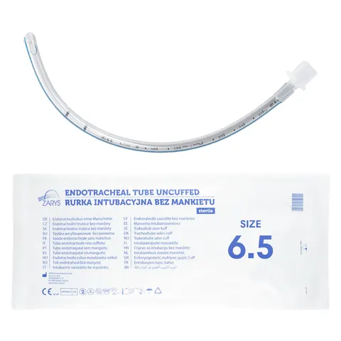 Rurka intubacyjna bez mankietu 6.5 ZARYS - 1 szt. / REF: RIB-65