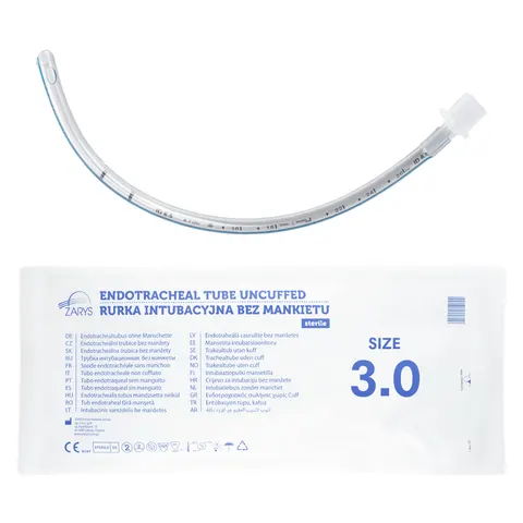 Rurka intubacyjna bez mankietu 3.0 ZARYS - 1 szt. / REF: RIB-30