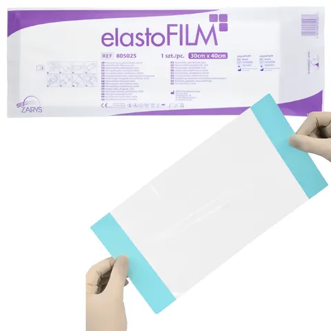 Folia chirurgiczna ElastoFILM ZARYS 30x40cm - 1 szt. / REF: 805025