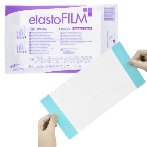 Folia chirurgiczna ElastoFILM ZARYS 15x28cm - 1 szt. / REF: 808062