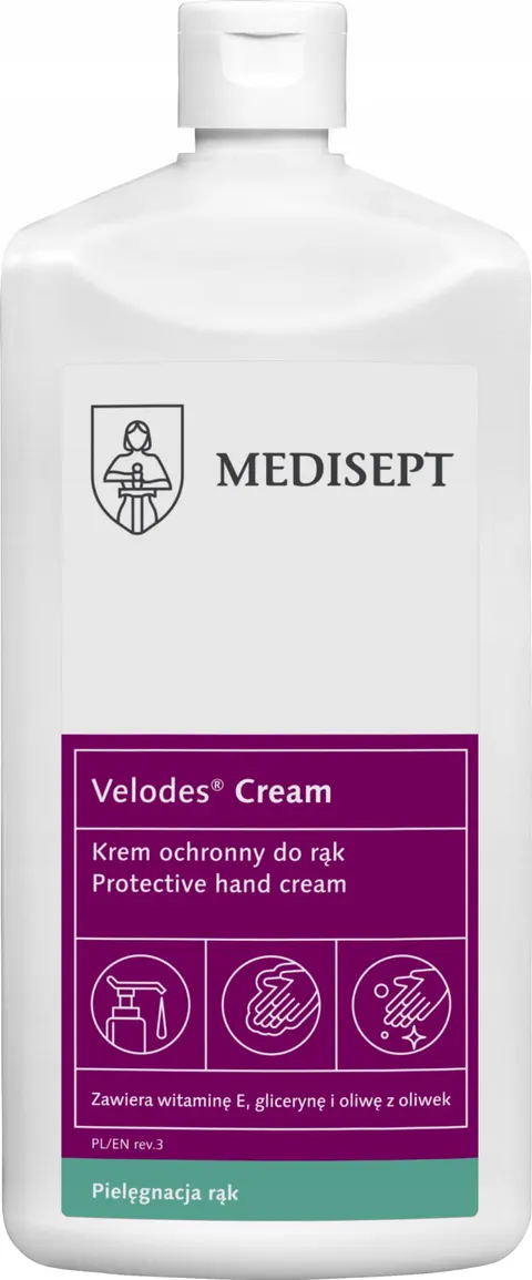 MEDISEPT Velodes Cream - Krem ochronny do rąk 500ml