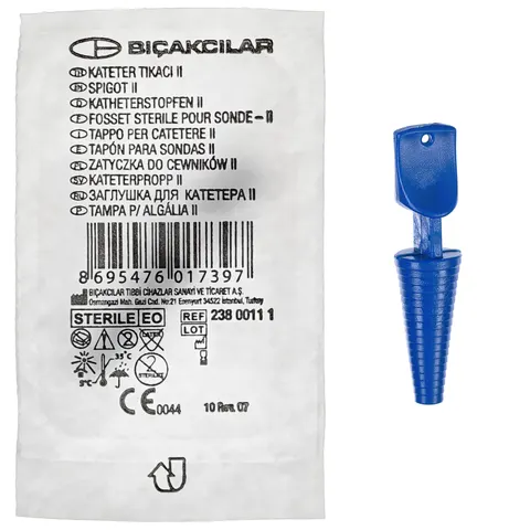 Zatyczka do cewników korek SPIGOT-II BIÇAKCILAR - 1 szt. | REF: 238 0011 1