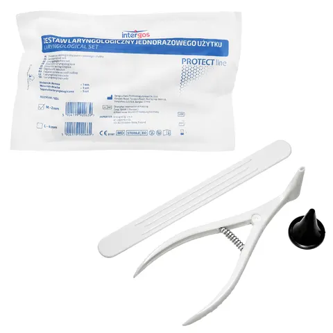 Zestaw laryngologiczny 2mm MEDIUM jałowy Intergos - 1 szt.