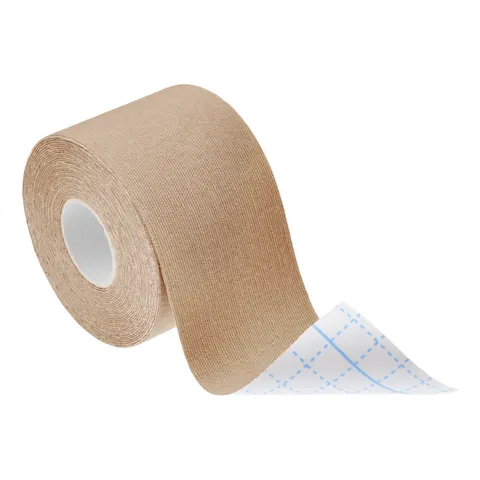 LimeTape Taśma do kinesiotapingu 5cm x 5m CIELISTA