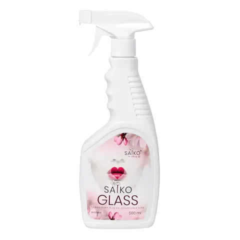 Saiko GLASS - Płyn do mycia i czyszczenia szyb, luster, blatów 500ml