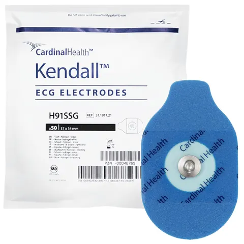 Elektrody Kendall H91SSG 57x34mm do EKG i holtera - 50 szt. | REF: 31.1917.21