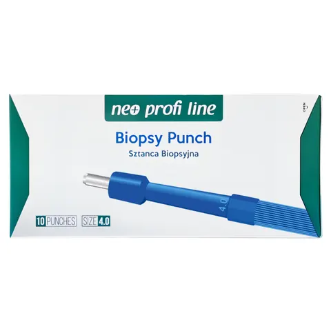 Sztanca biopsyjna 4mm sterylna Neo Profi Line - 10 szt. | REF: BPS4.0
