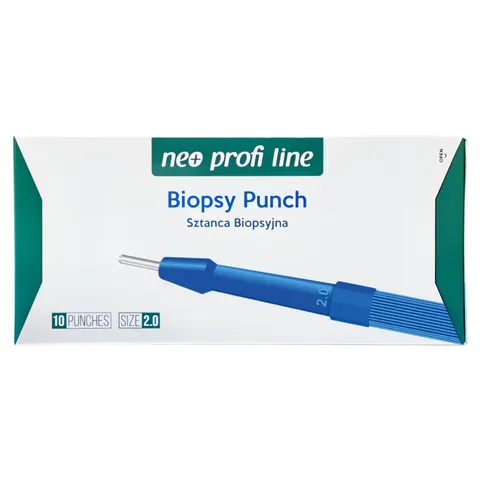 Sztanca biopsyjna 2mm sterylna Neo Profi Line - 10 szt. | REF: BPS2.0