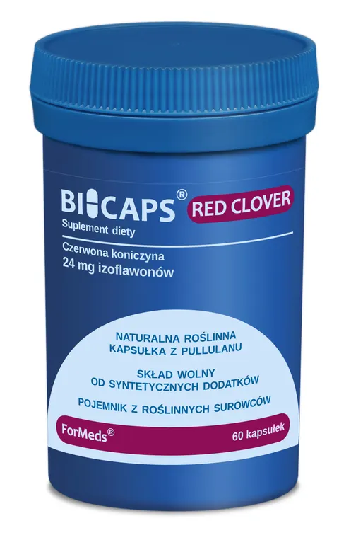 Formeds bicaps red clover 60 caps.