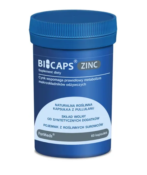 Formeds bicaps zinc 60 caps.
