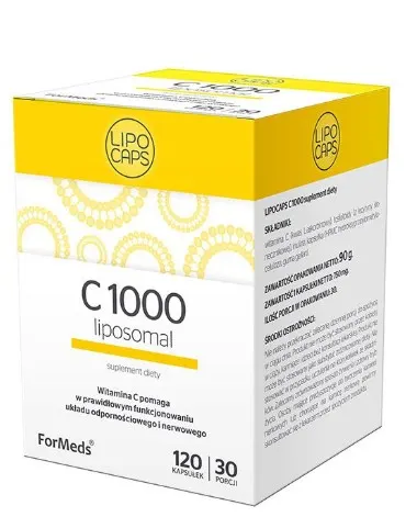 Formeds lipo caps c 1000 witamina c 120 caps.