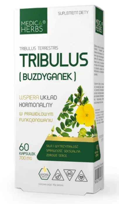 Medica herbs tribulus (buzdyganek) 700mg 60 kapsułek