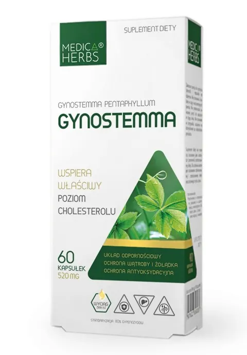 Medica herbs gynostemma 520mg 60 caps.