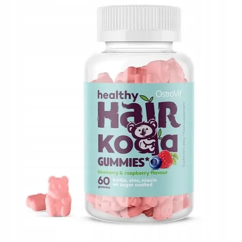 Ostrovit healthy hair koala gummies 60 żelków