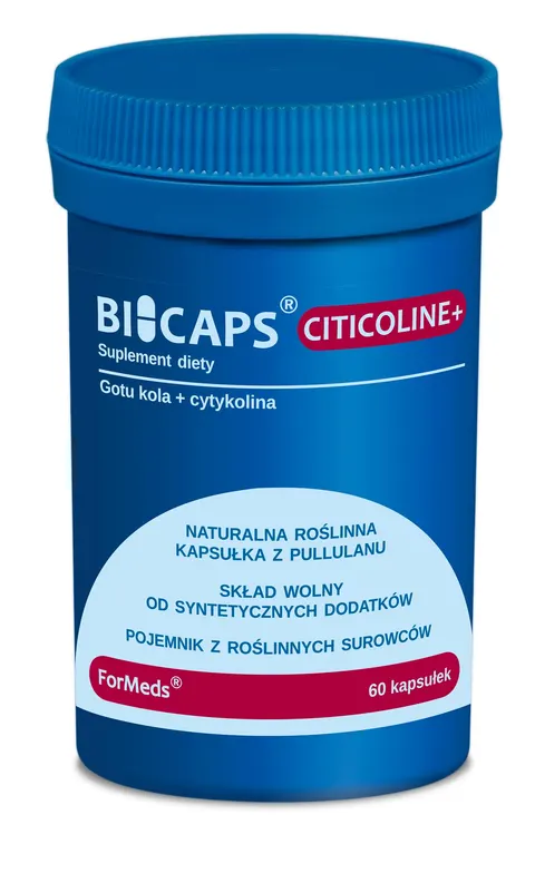 Formeds bicaps citicoline+ 60 caps.