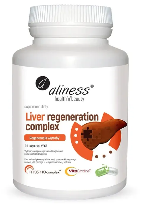 Aliness liver regeneration complex 90 vege caps