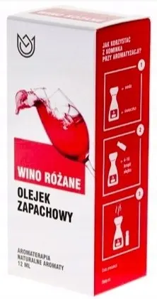 Olejek zapachowy 12ml - wino różane