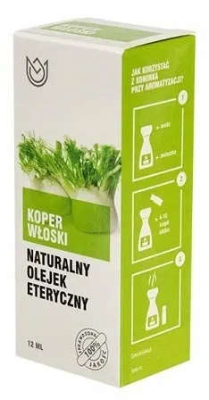 Naturalny olejek eteryczny 12ml - koper włoski