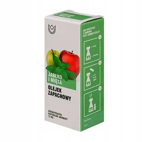 Olejek zapachowy 12ml - jabłko i mięta