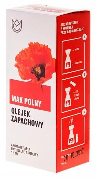 Olejek zapachowy 12ml - mak polny