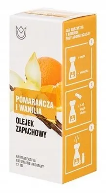 Olejek zapachowy 12ml - pomarańcza i wanilia