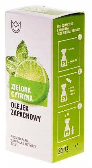 Olejek zapachowy 12ml - zielona cytryna