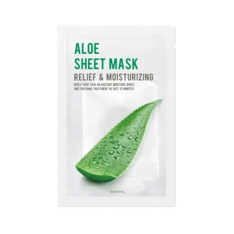 EUNYUL Maseczka do twarzy koreańska Z ALOESEM, 22 ml