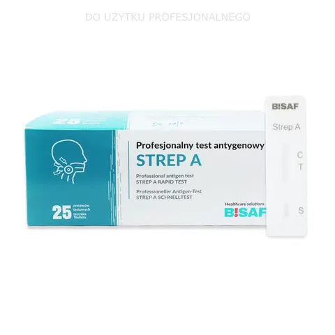 Test Strep A | Streptococcus A - 25 szt.