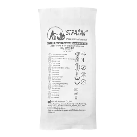 Chusta opatrunkowa włókninowa 40cm x 60cm sterylna | REF: F005