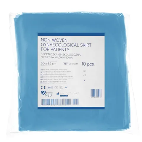 POLNET Spódniczki ginekologiczne na gumkę 30G (one size) - 10 szt. | REF: 261005M