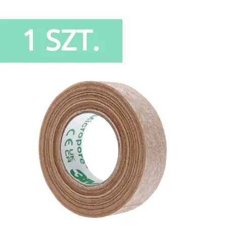3M Micropore™ Przylepiec papierowy 1,25cm x 9,1m CIELISTY - 1 szt. | REF: 1533-0