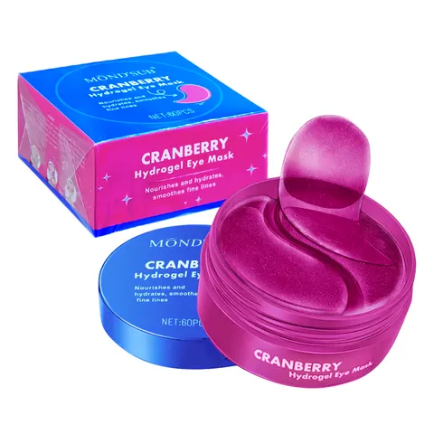 MOND'SUB Hydrożelowe płatki pod oczy CRANBERRY 60 szt.