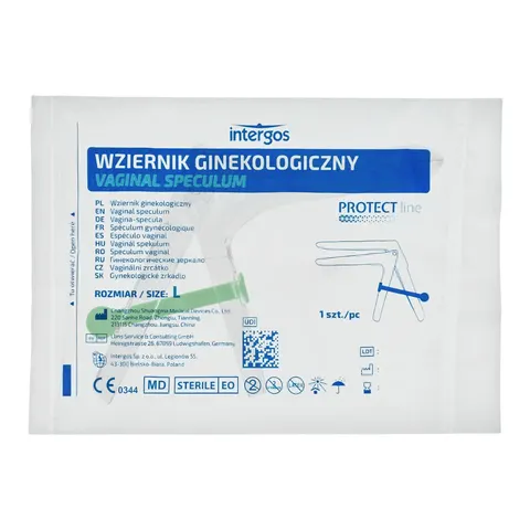 INTERGOS Wziernik ginekologiczny STERYLNY jednorazowy rozm. L - 1 szt.